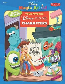 Library Binding Learn to Draw Your Favorite Disney Pixar Characters Book