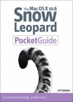 Paperback Mac OS X 10.6 Snow Leopard Pocket Guide Book