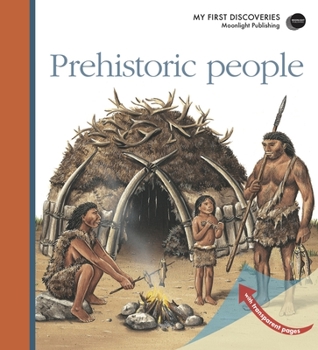 Spiral-bound Prehistoric People Book