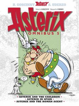 Paperback Asterix Omnibus 5 Book