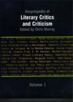 Hardcover Encyclopedia of Literary Critics and Criticism Book