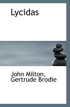 Paperback Lycidas Book