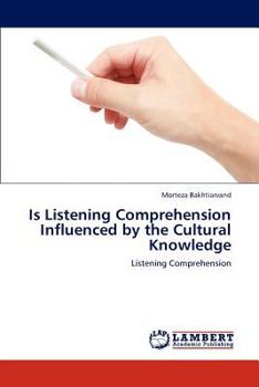 Paperback Is Listening Comprehension Influenced by the Cultural Knowledge Book