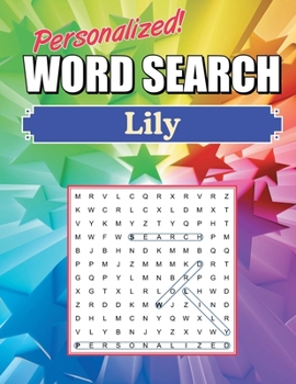 Lily Word Search: Large Print Word Find Puzzles