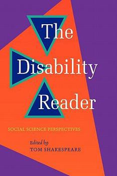 Paperback Disability Reader: Social Science Perspectives Book