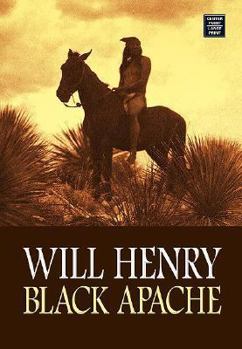 Hardcover Black Apache [Large Print] Book