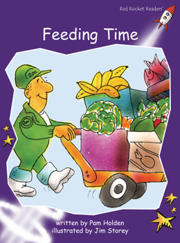 Paperback Feeding Time (Red Rocket ™ Readers Fluency Level 3) Book