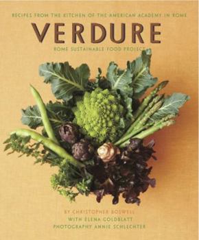 Hardcover Verdure: Vegetable Recipes from the American Academy in Rome Book