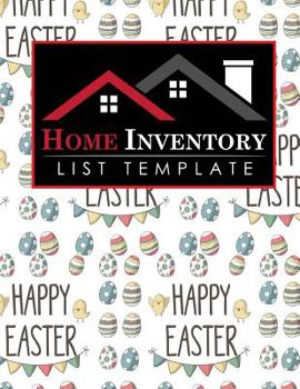 Paperback Home Inventory List Template Book