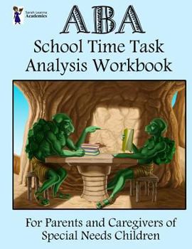 Paperback ABA School Time Task Analysis Workbook Book