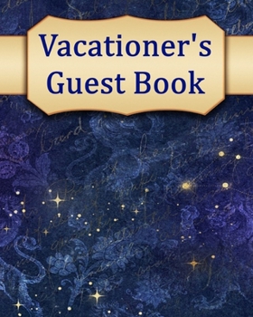Paperback Vacationer's Guest Book