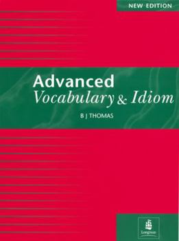 Paperback Advanced Vocabulary and Idiom Book