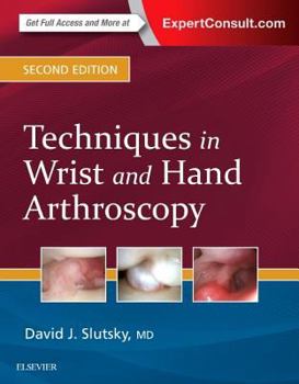 Hardcover Techniques in Wrist and Hand Arthroscopy Book