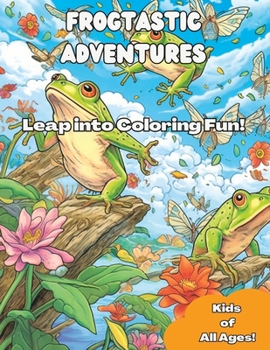 Paperback Frogtastic Adventures: Leap into Coloring Fun Book