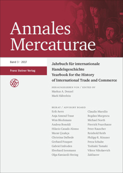 Paperback Annales Mercaturae 3 (2017) [German] Book