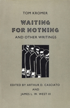 Paperback Waiting for Nothing: And Other Writings Book