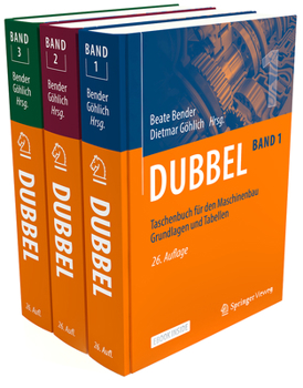 Hardcover Dubbel Taschenbuch Für Den Maschinenbau Set 1-3 [German] Book