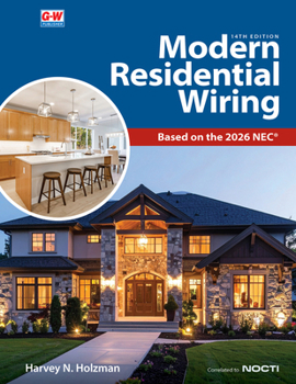 Hardcover Modern Residential Wiring: Based on the 2026 Nec(r) Book