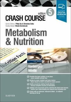 Paperback Crash Course Metabolism and Nutrition Book