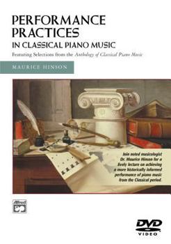 DVD Performance Practices in Classical Piano Music: DVD Book