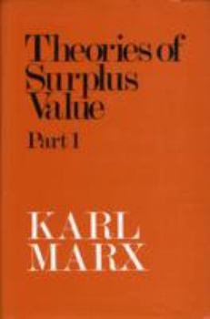 Paperback Theories of Surplus Value Part 1 Book