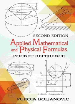 Paperback Applied Mathematical and Physical Formulas Book