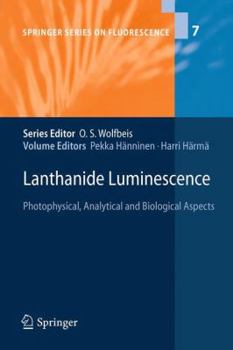 Paperback Lanthanide Luminescence: Photophysical, Analytical and Biological Aspects Book