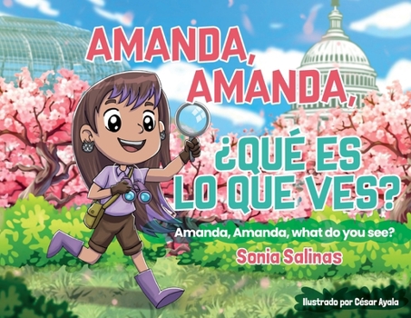 Paperback Amanda, Amanda, ¿Qué Es Lo Que Ves? / Amanda, Amanda, What Do You See? [Spanish] Book
