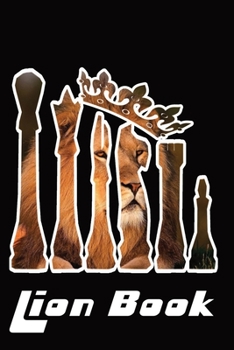Terminplaner – Lion Book: 120 Seiten | 6 x 9 Zoll (15,24 x 22,86 cm)