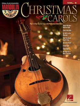 Hardcover Christmas Carols: Mandolin Play-Along Volume 9 Book