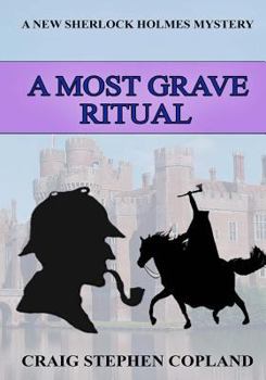 Paperback A Most Grave Ritual: A New Sherlock Holmes Mystery in Large Print [Large Print] Book