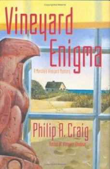 Hardcover Vineyard Enigma Book