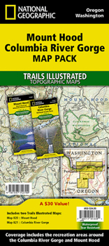 Loose Leaf Mount Hood, Columbia River Gorge [Map Pack Bundle] Book