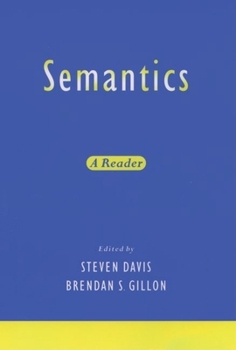 Paperback Semantics: A Reader Book