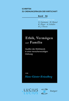 Paperback Ethik, Vermögen Und Familie [German] Book