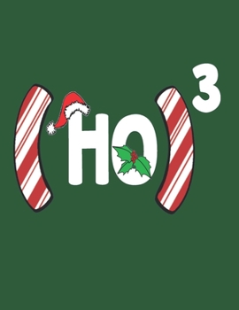 Paperback Ho3: Santa's HO3 Christmas: Notebook/Journal, Line Paper, 8.5" x 11", 200 Pages 3 Book
