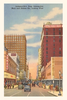 Paperback Vintage Journal Downtown Jacksonville, Florida Book