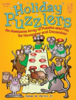 Paperback Holiday Puzzlers: An Awesome Array of Puzzles and Fun for November and December Book