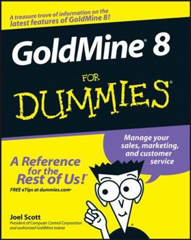 Paperback Goldmine 8 for Dummies Book
