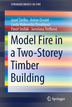 Paperback Model Fire in a Two-Storey Timber Building Book