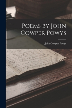 Paperback Poems by John Cowper Powys Book