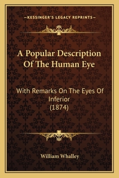 A Popular Description Of The Human Eye: With Remarks On The Eyes Of Inferior
