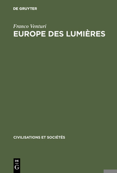 Hardcover Europe des lumières [French] Book