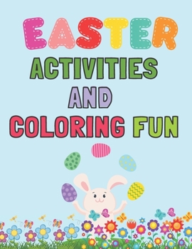 Paperback Easter Activities And Coloring Fun Book