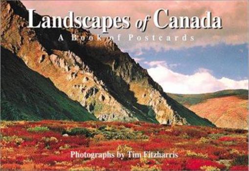 Paperback Landscapes of Canada: A Book of Postcards Book