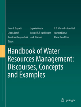Hardcover Handbook of Water Resources Management: Discourses, Concepts and Examples Book