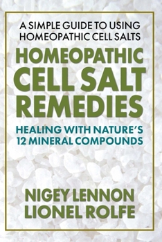 Paperback Homeopathic Cell Salt Remedies Book