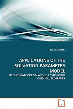 Paperback Applications of the Solvation Parameter Model Book