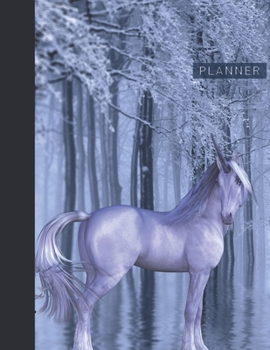 Planner: Unicorn 2 Year Weekly Planning Organizer | 2020 - 2021 | January 20 - December 21 | Writing Notebook | Productive Datebook Calendar Schedule | Plan Days, Set Goals & Get Stuff Done