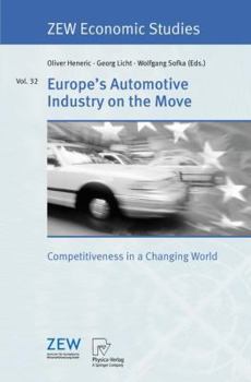 Paperback Europe's Automotive Industry on the Move: Competitiveness in a Changing World Book